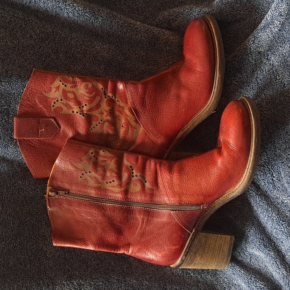 Brako leather boots